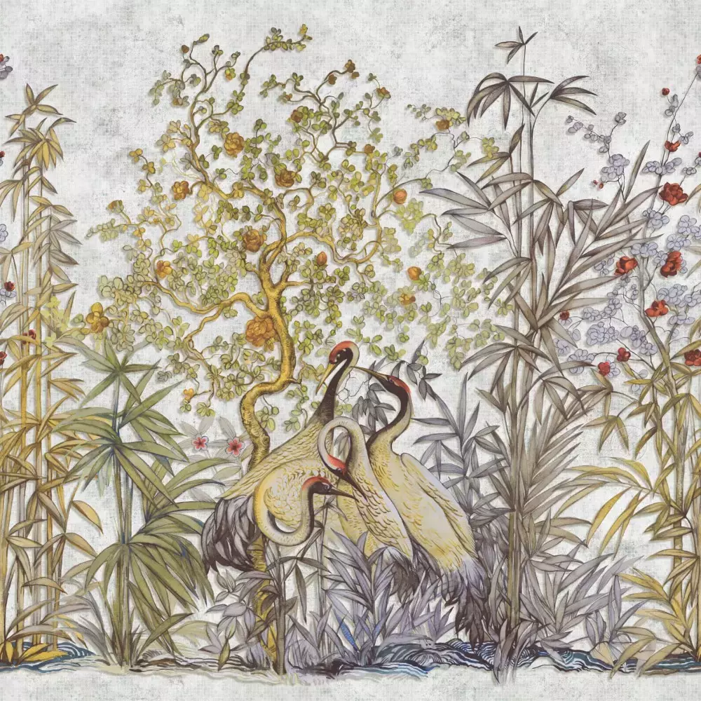 Mural Grullas Elie Saab 2 Z34954