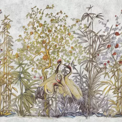 Mural Grullas Elie Saab 2 Z34954