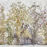 Mural Grullas Elie Saab 2 Z34954