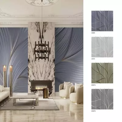 Mural Hojas Elie Saab 2 Z34970 | Iberostil