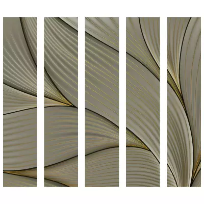 Mural Hojas Elie Saab 2 Z34971