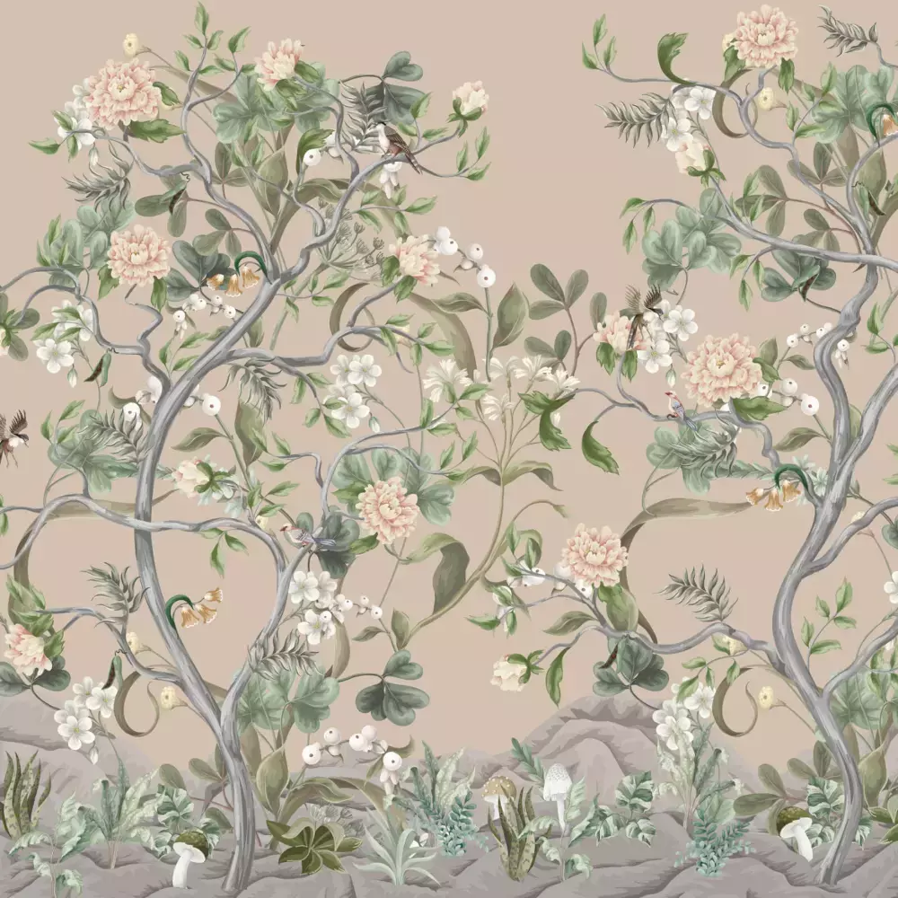 Mural Flores Elie Saab 2 Z34978