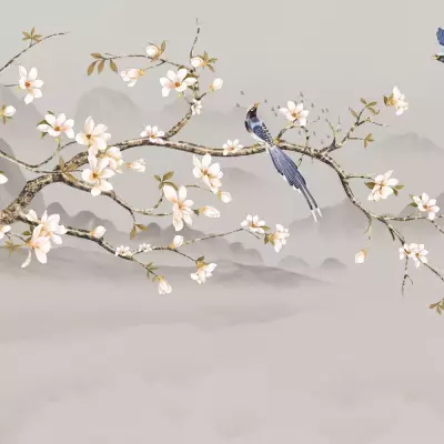 Mural Flores Elie Saab 2 Z34982