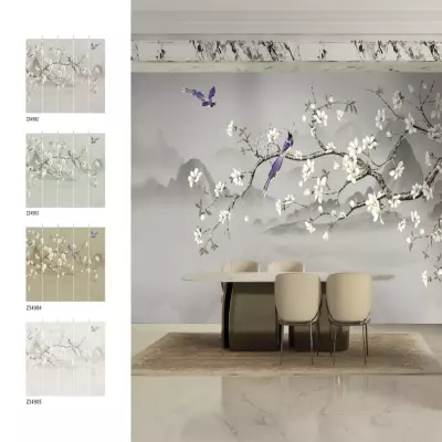 Mural Flores Elie Saab 2 Z34984