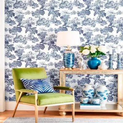 Papel pintado Toile de Jouy